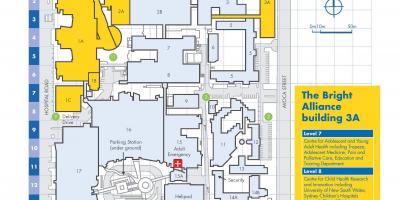 Sydney hospital infantil de randwick mapa